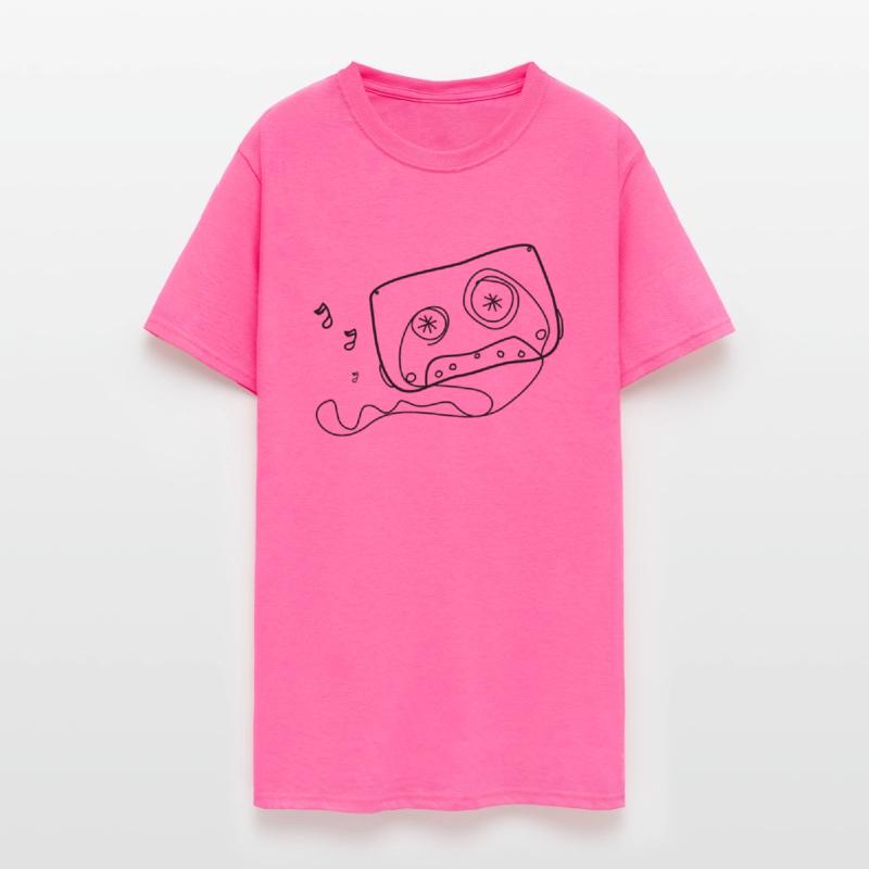 dented tape cassette