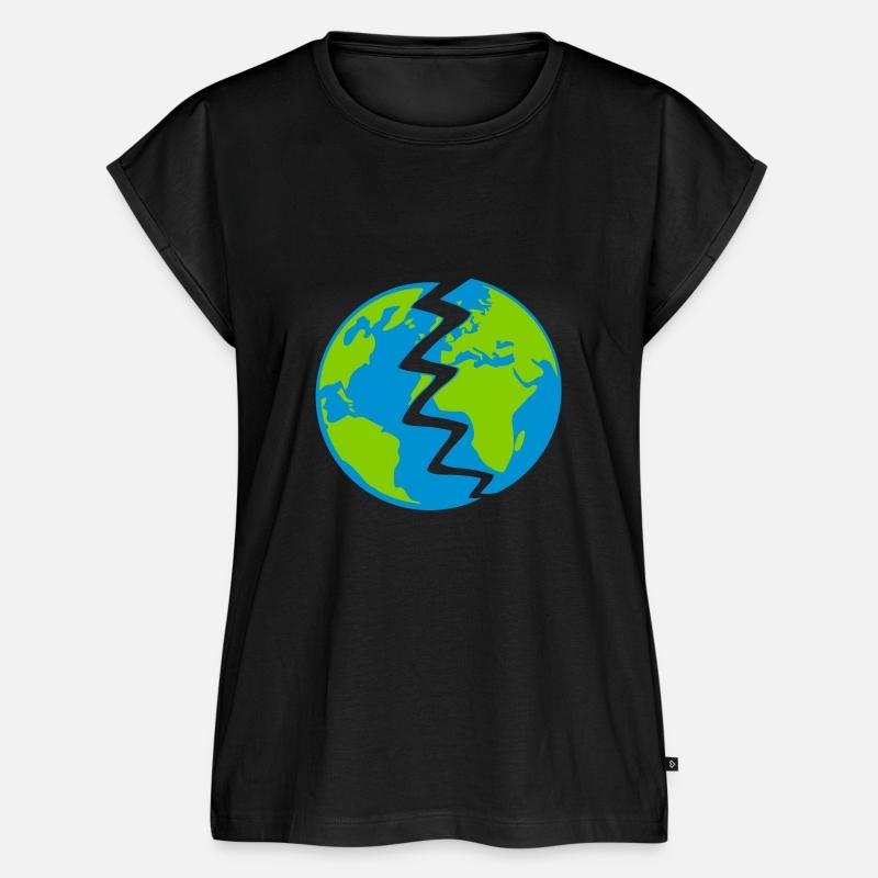 Destroyed earth design