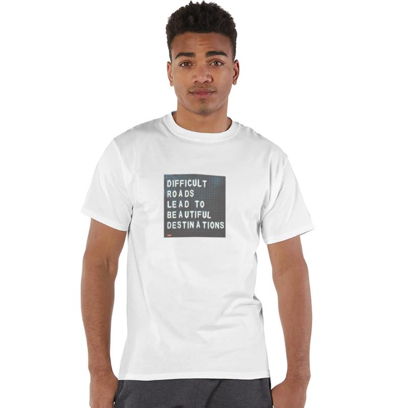 Difficult roads lead to beautiful destination