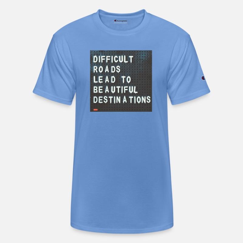 Difficult roads lead to beautiful destination