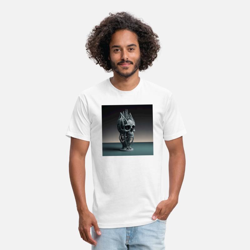 Digital Skull: A Fusion of Nature and Technology