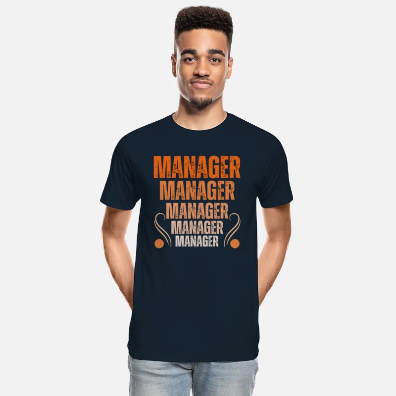Distress Orange Manager Design CEO Boss Profession