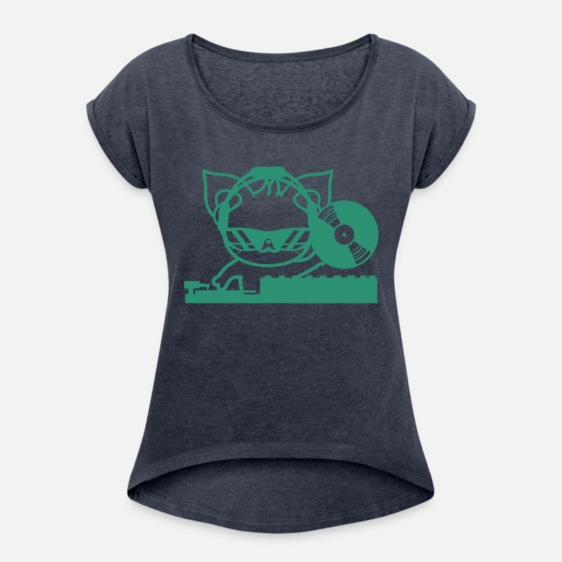 DJ Cat Cute Kitten Mixing Console Vinyl Record Fun