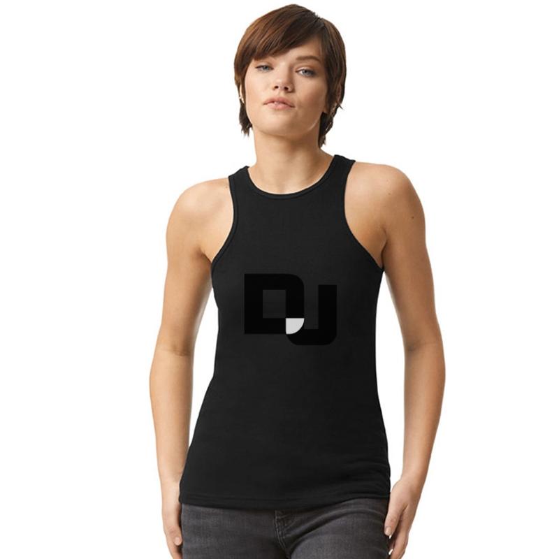 DJ letters party music text logo lettering symbol