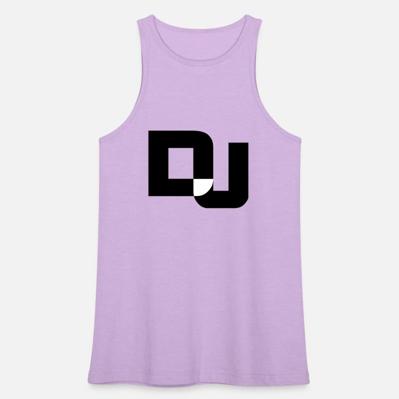 DJ letters party music text logo lettering symbol