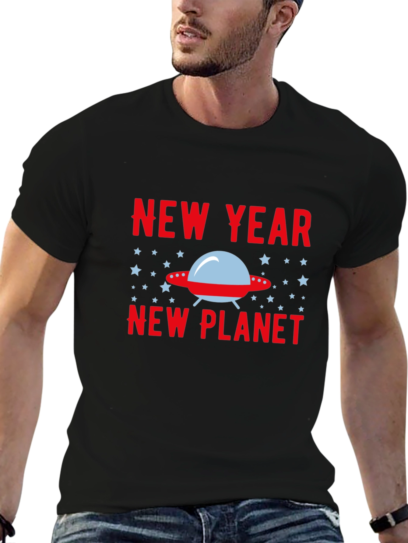 New Year New Planet Graphic Tee