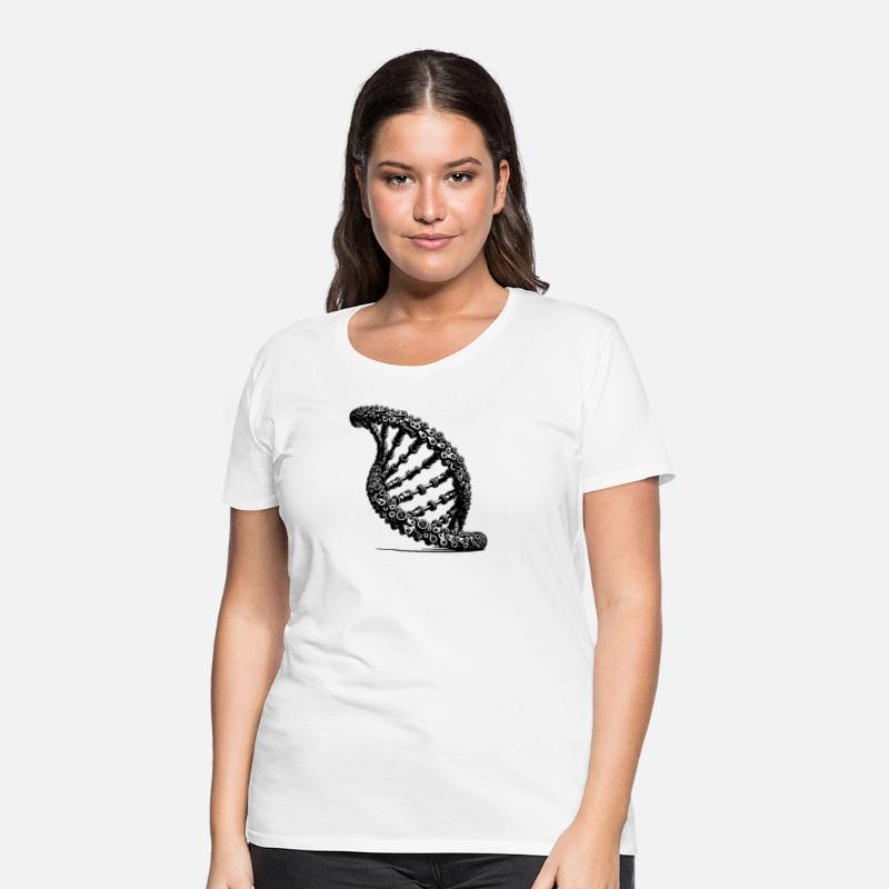 Dna Chain Twisted Technology Chain Links