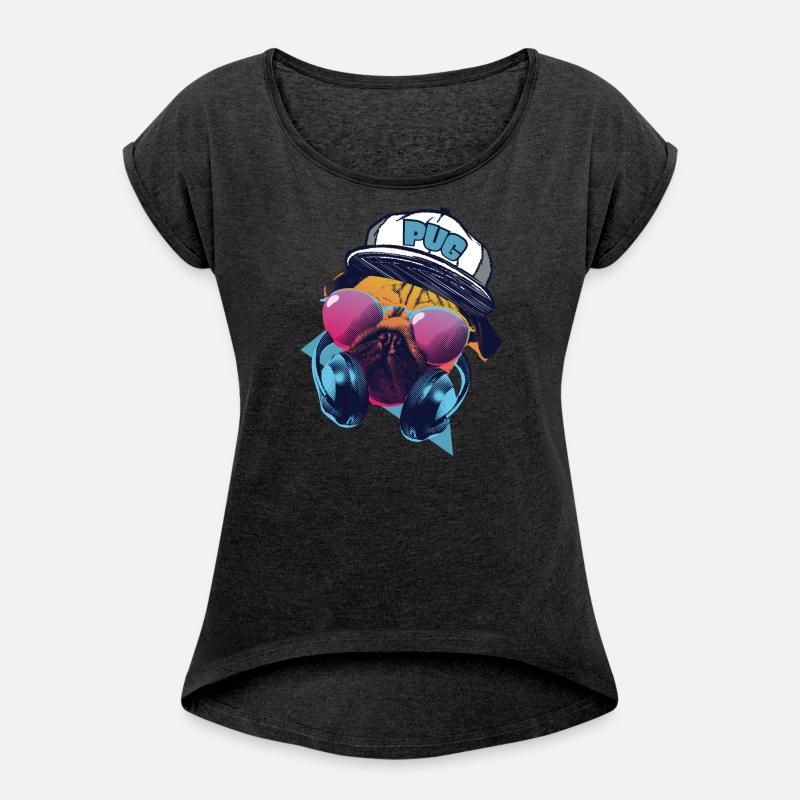 Dog Breed Pug Hip-hop Headphone Dog Breed