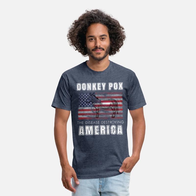 Donkey Pox The Disease Funny Anti Biden Shirt