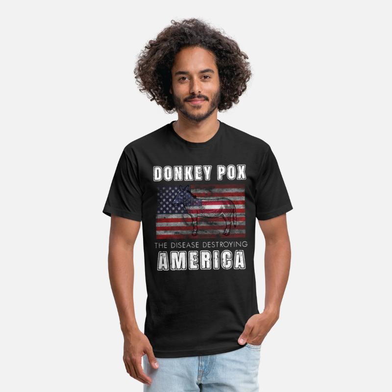 Donkey Pox The Disease Funny Anti Biden Shirt