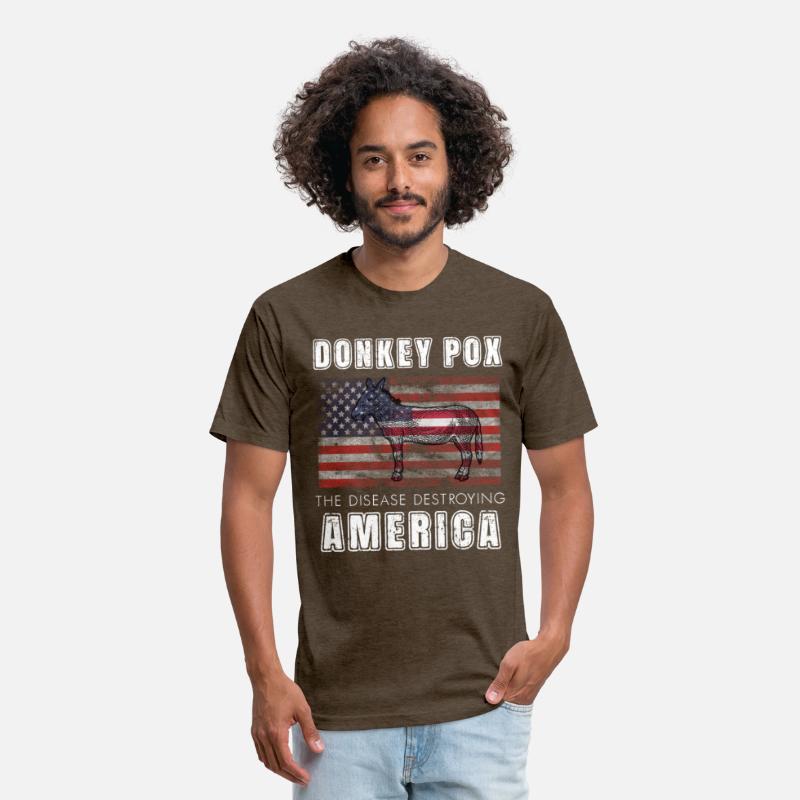 Donkey Pox The Disease Funny Anti Biden Shirt