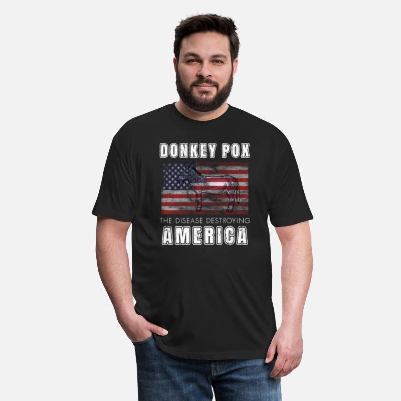 Donkey Pox The Disease Funny Anti Biden Shirt