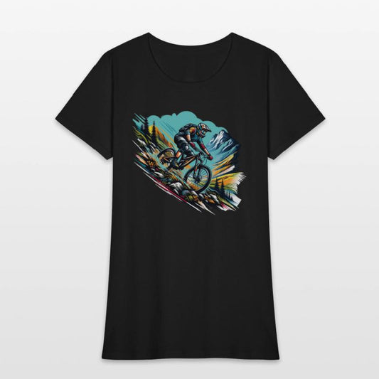 Downhill Adventure In The Mountains