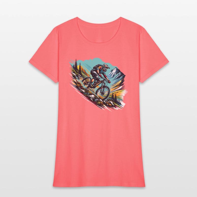 Downhill Adventure In The Mountains