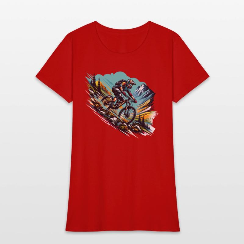 Downhill Adventure In The Mountains