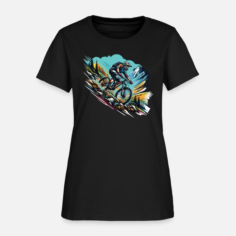 Downhill Adventure In The Mountains