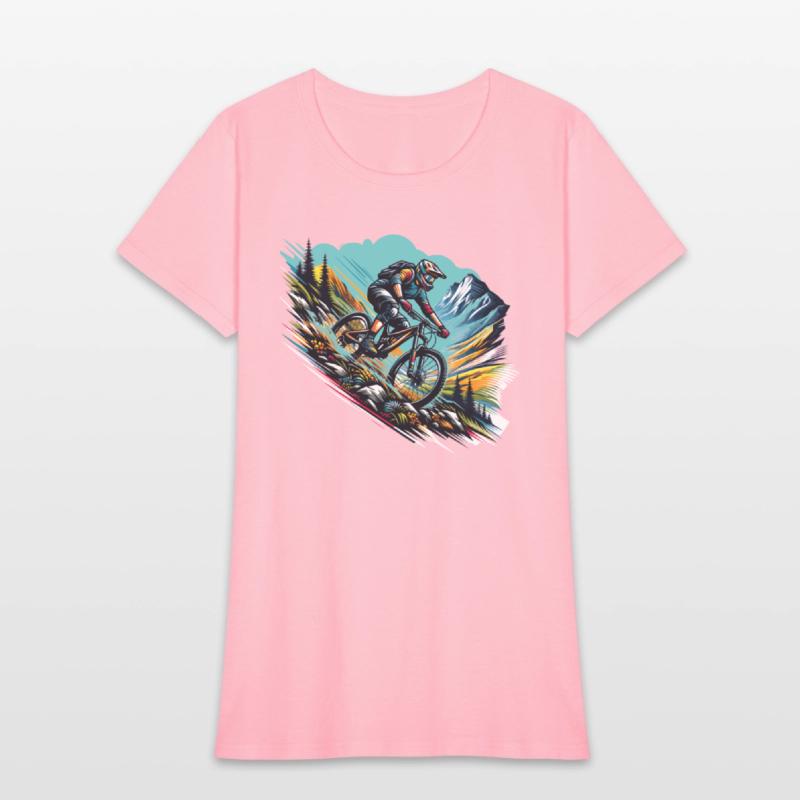 Downhill Adventure In The Mountains