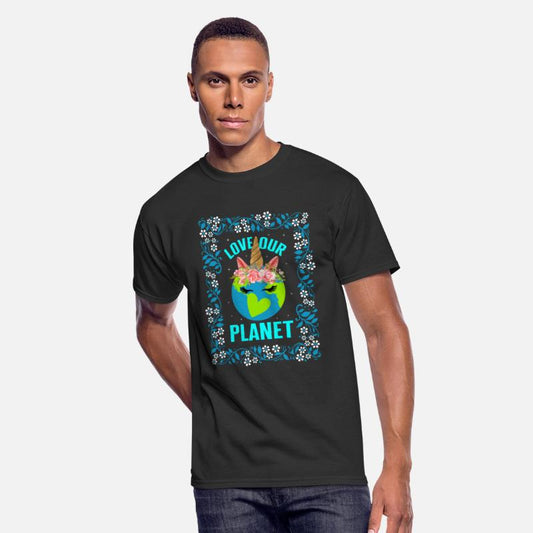 Earth Shirt, Love Our Planet Unicorn Earth Tee,