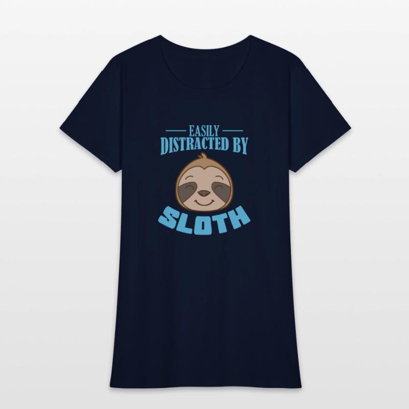Easily Distracted by Sloth lazy