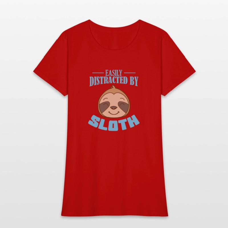 Easily Distracted by Sloth lazy