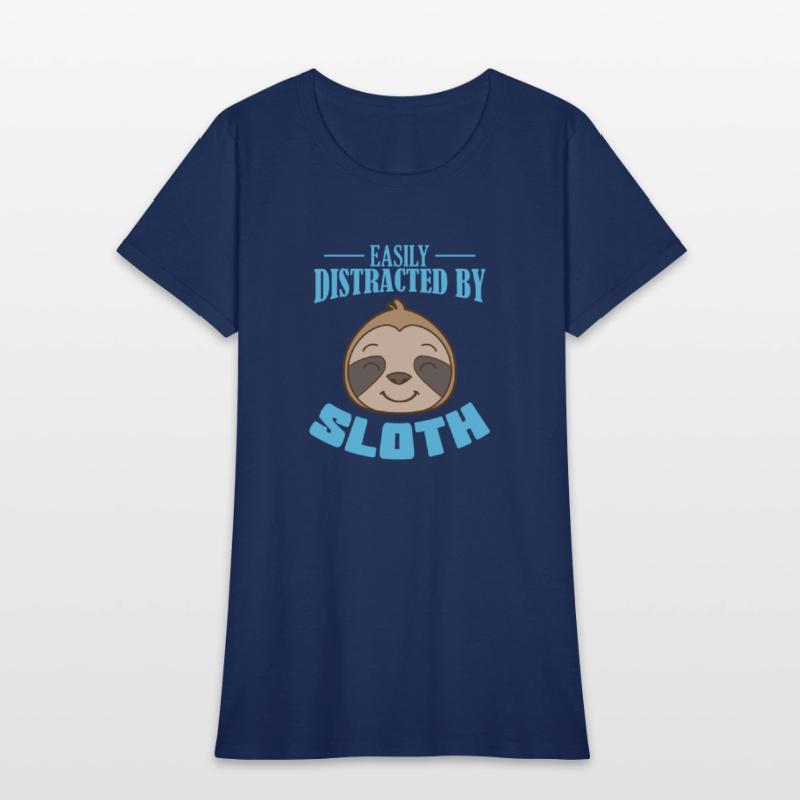 Easily Distracted by Sloth lazy