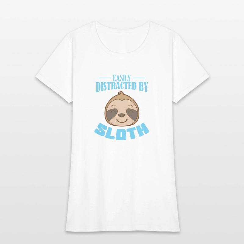 Easily Distracted by Sloth lazy