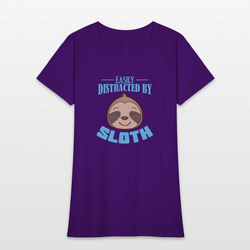 Easily Distracted by Sloth lazy