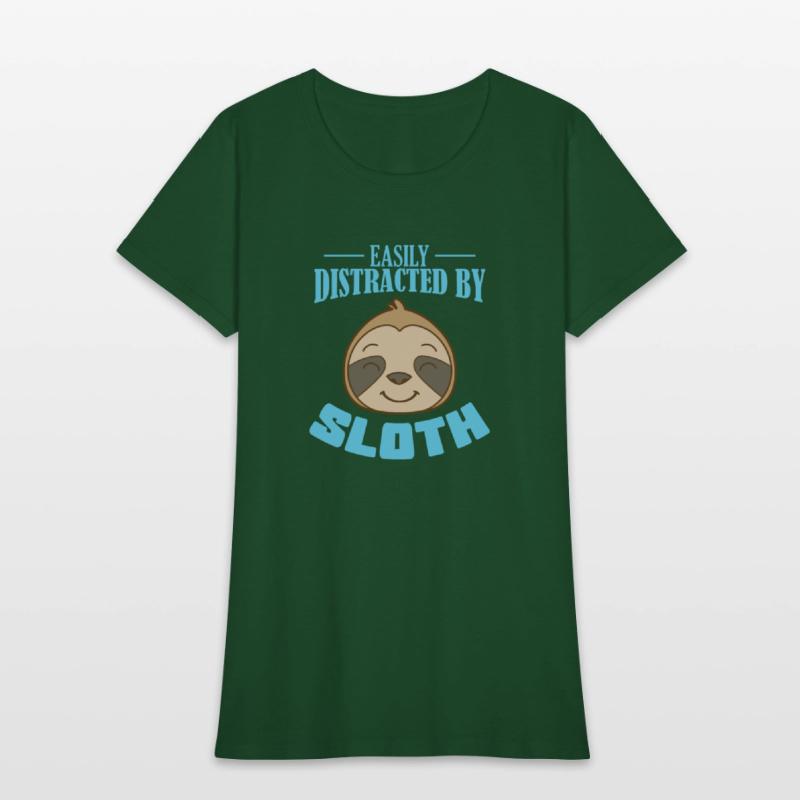 Easily Distracted by Sloth lazy