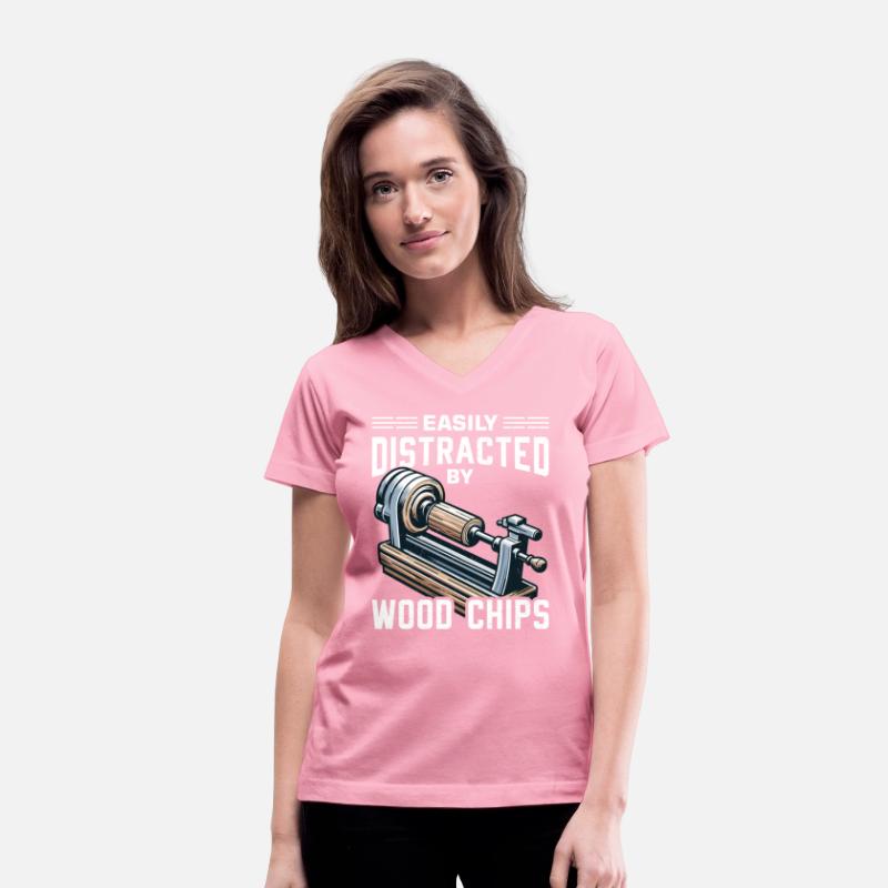 Easily Distracted By Wood Chips Woodturning Lathe