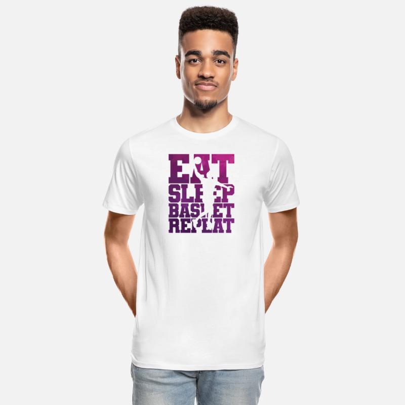 Eat Sleep Basketball Repeat Ball Sports USA