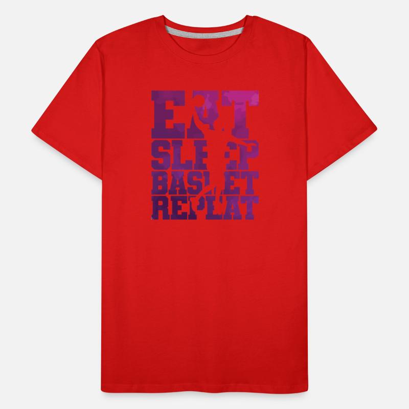 Eat Sleep Basketball Repeat Ball Sports USA