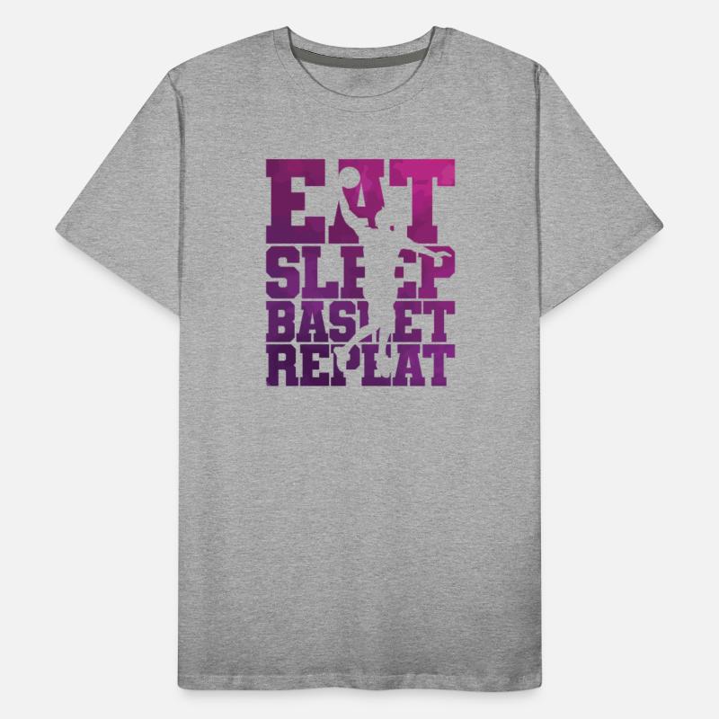 Eat Sleep Basketball Repeat Ball Sports USA