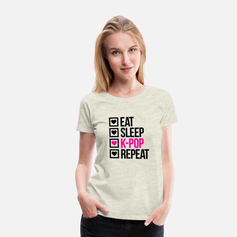 EAT SLEEP KPOP REPEAT - Stupid Tee