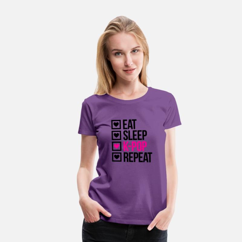 EAT SLEEP KPOP REPEAT - Stupid Tee