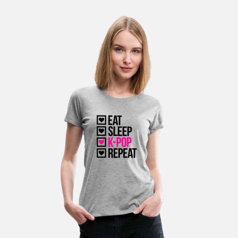 EAT SLEEP KPOP REPEAT - Stupid Tee