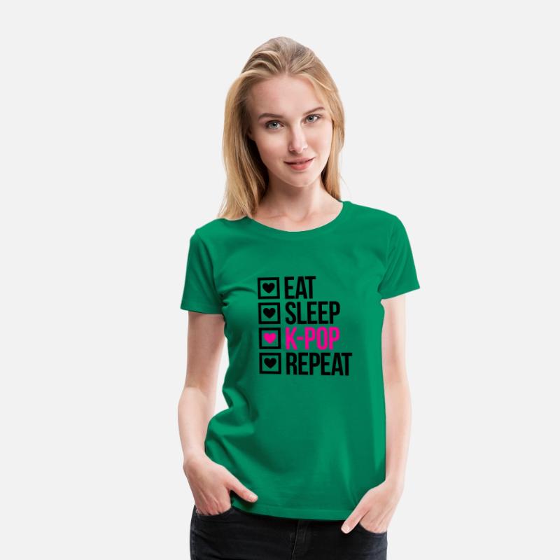 EAT SLEEP KPOP REPEAT - Stupid Tee