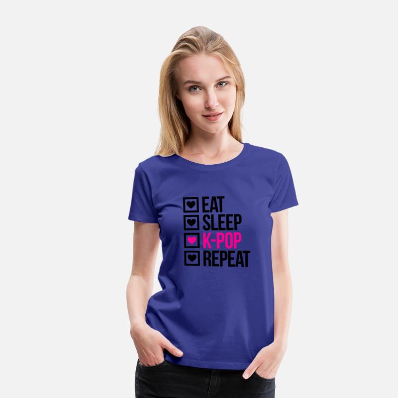 EAT SLEEP KPOP REPEAT - Stupid Tee