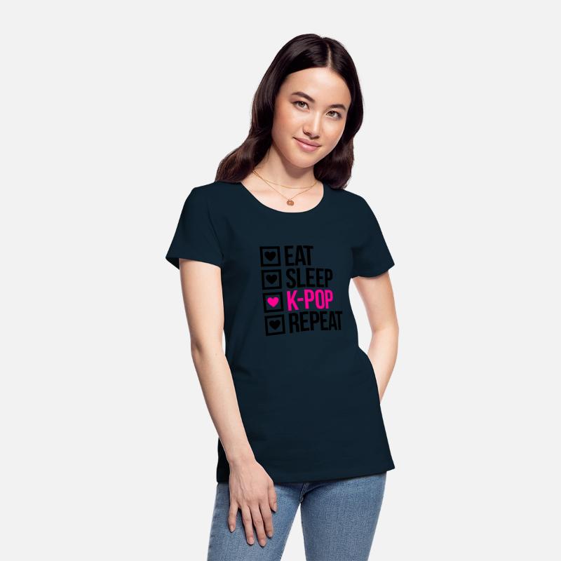 EAT SLEEP KPOP REPEAT - Stupid Tee