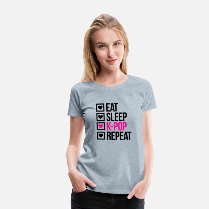EAT SLEEP KPOP REPEAT - Stupid Tee