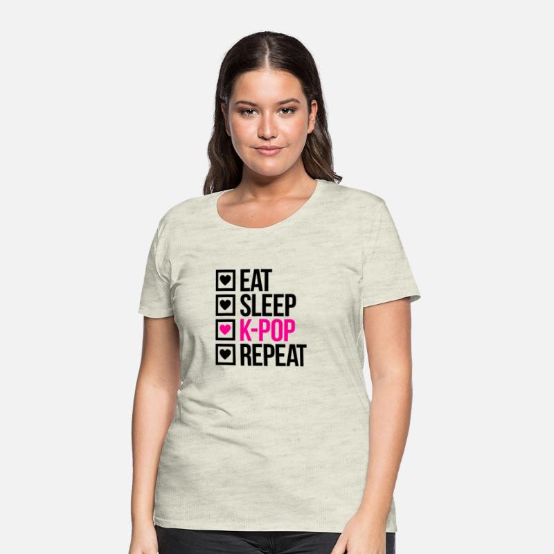 EAT SLEEP KPOP REPEAT - Stupid Tee