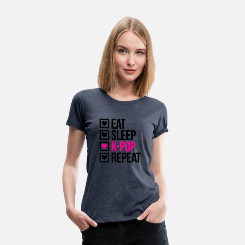 EAT SLEEP KPOP REPEAT - Stupid Tee