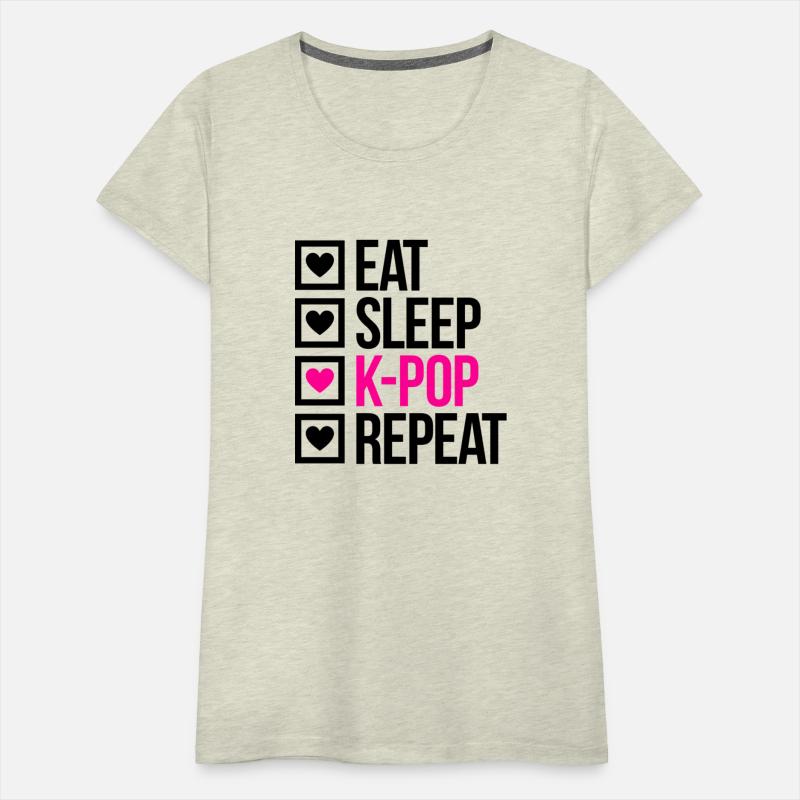 EAT SLEEP KPOP REPEAT - Stupid Tee