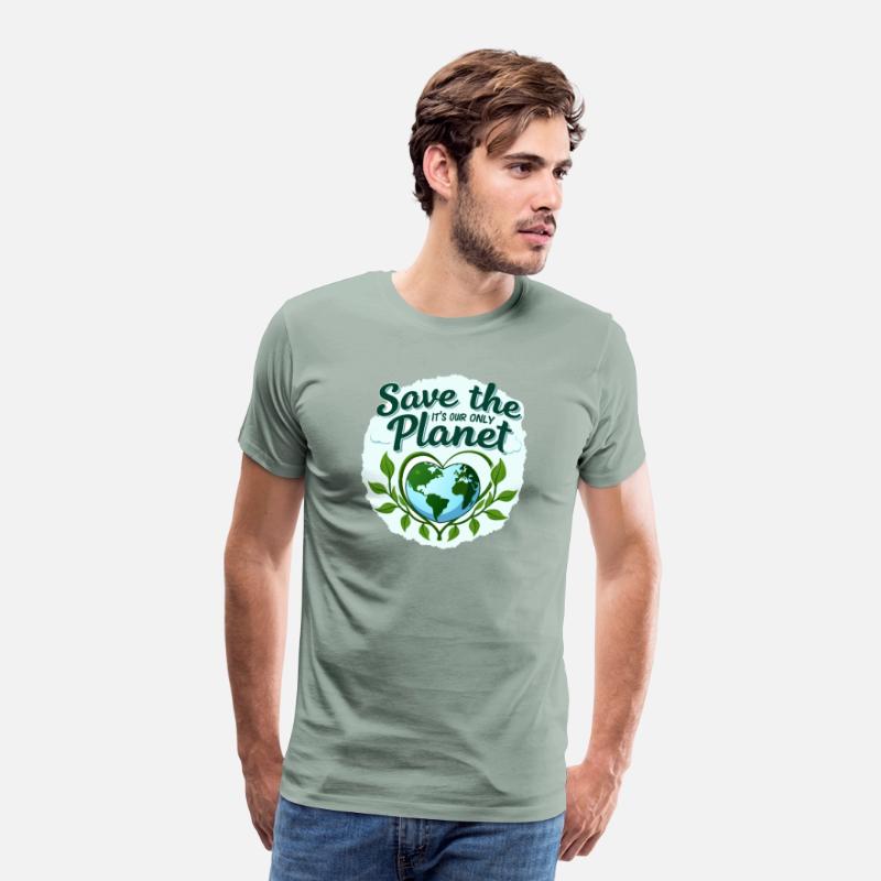 Eco-Friendly Earth Design Tee