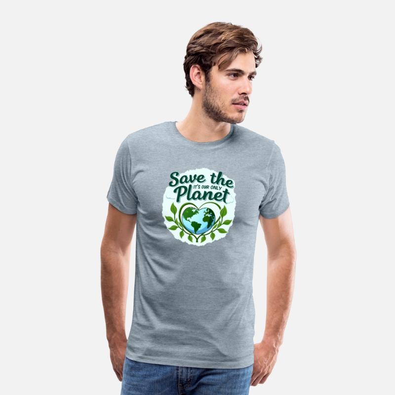 Eco-Friendly Earth Design Tee