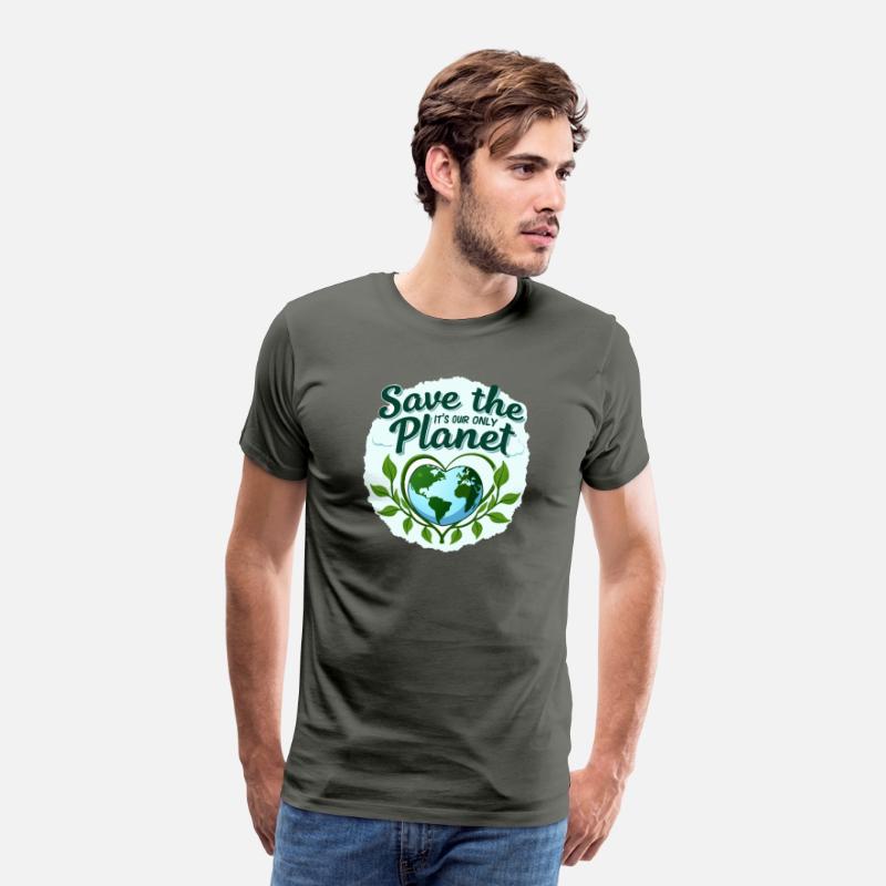 Eco-Friendly Earth Design Tee