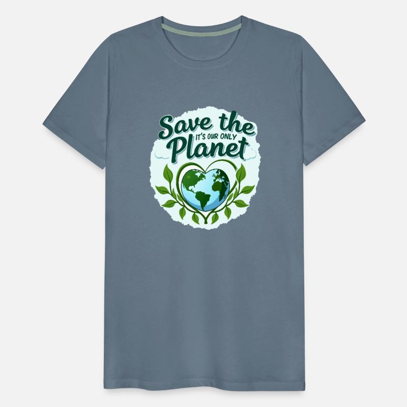 Eco-Friendly Earth Design Tee