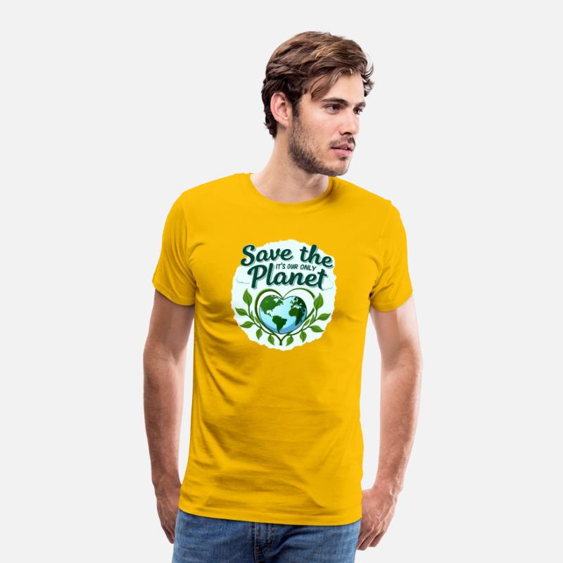 Eco-Friendly Earth Design Tee