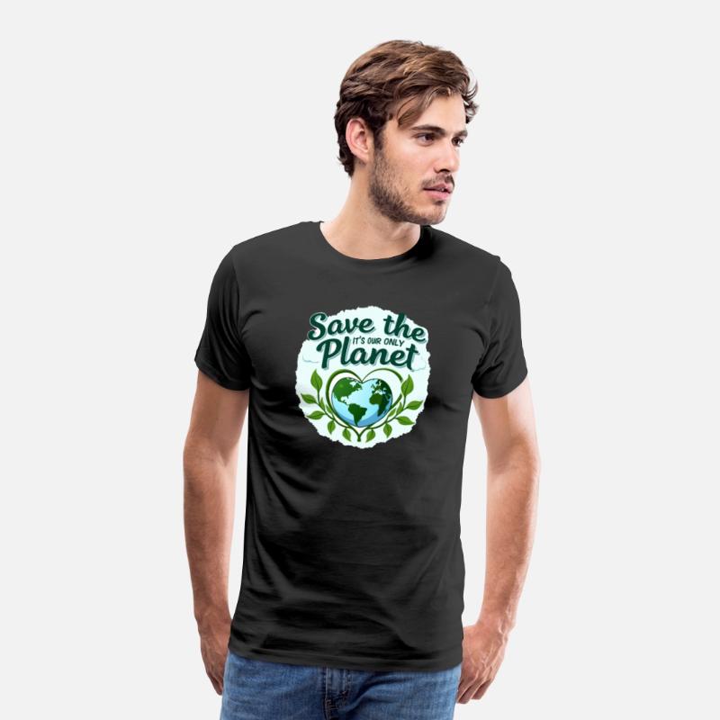 Eco-Friendly Earth Design Tee