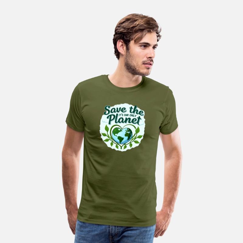 Eco-Friendly Earth Design Tee
