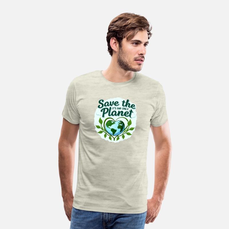 Eco-Friendly Earth Design Tee